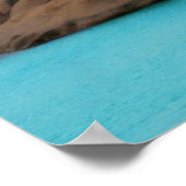 Ozean-Fels-Landschaft Poster (Ecke)