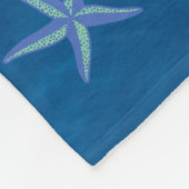 Ozean Fleecedecke (Ecke)