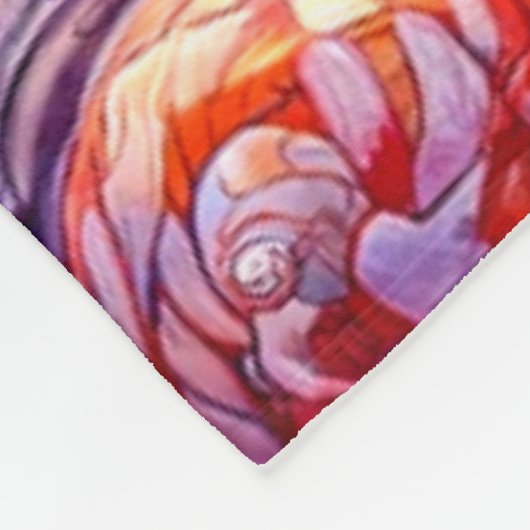 Ozean Fleecedecke (Ecke)