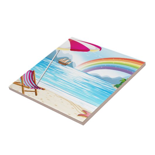 Ozean Fliese (Seite)