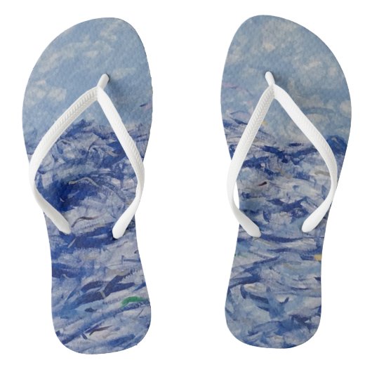 Ozean-Flipflops Badesandalen (Fußbett)