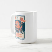 Ozean Freund Kaffeetasse (Vorderseite Links)