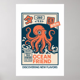 Ozean Freund Poster