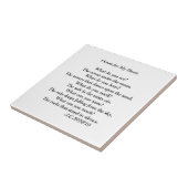 Ozean für mein Herzgedicht. Fliese (Seite)