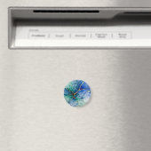 Ozean-Geode-Alkohol-Tinte Goldadern Magnet (In Situ (Geschirrspüler))