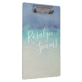 Ozean gestrichen klemmbrett (Rechts)