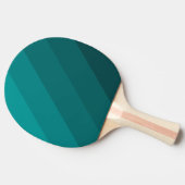 Ozean-Gezeiten Fette Streifen Tischtennis Schläger (Seitenansicht)
