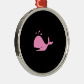 Ozean Glow_Pink-on-Black Walhalskette Ornament Aus Metall (Rechts)