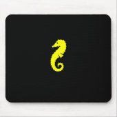 Ozean Glow_Yellow Seepferd Mousepad (Vorne)