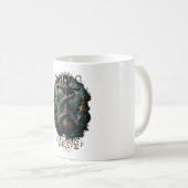 Ozean-Grab-Kraken-Anker-Dunkle-Fantasy Kaffeetasse (VorderseiteRechts)