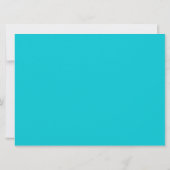 Ozean-Hochzeits-Set 1 - Einladung (Rückseite)