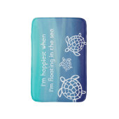 Ozean Honu Meeresschildkröten Badematte (Vorderseite Vertikal)