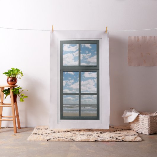 Ozean-Imitat-Fenster-Ansicht Stoff (Beispiel)
