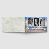 Ozean in liebender Erinnerungsfoto-Collage Gästebuch (Voll)