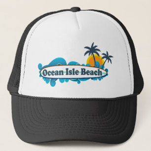 Ozean-Insel-Strand Truckerkappe
