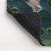 Ozean-Jasper-Platte Mousepad (Ecke)
