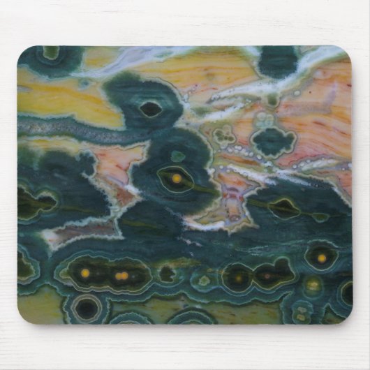 Ozean-Jasper-Platte Mousepad (Vorne)
