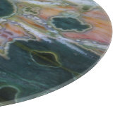 Ozean-Jasper-Platte Schneidebrett (Ecke)