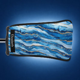 Ozean-Juwel-Achat Personalisiert Golf Headcover