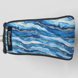 Ozean-Juwel-Achat personalisiert Golf Headcover