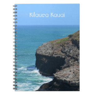 Ozean Klippen Kilauea Kauai Hawaii (meine Fotograf Notizblock
