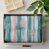 Ozean-Korallenriff-Muster Seidenpapier (Geschenk)
