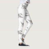 OZEAN-LEBEN-Mantarochen Leggings (Rechts)