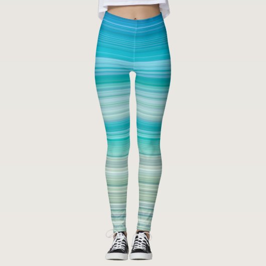 Ozean Leggings (Vorderseite)