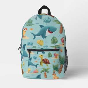 Ozean-Lichtdruck-Schneiderei-Tasche Geschenk Bedruckter Rucksack