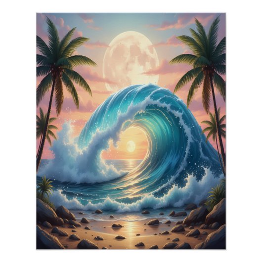 Ozean Magie Poster (Vorderseite)