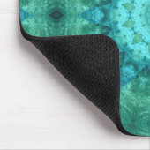 Ozean-Medaillon-Kaleidoskop Mousepad (Ecke)