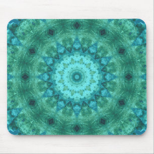Ozean-Medaillon-Kaleidoskop Mousepad