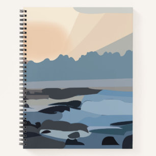 Ozean Meer Himmel Natur Landschaft Notizblock