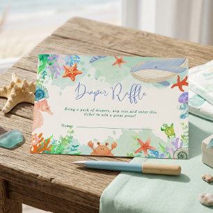 Ozean Meer sehen dich bald Sommer Baby Shower Begleitkarte