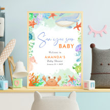 Ozean Meer sehen Sie bald Sommer-Baby-Party