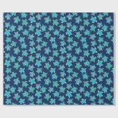 Ozean-Meeresschildkröten Geschenkpapier (Flach)