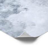 Ozean mit Welle Poster (Ecke)