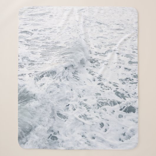 Ozean mit Welle Sherpadecke (Vorderseite)