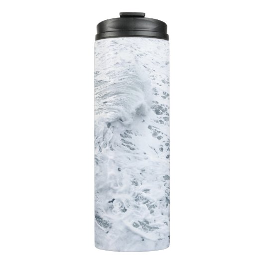 Ozean mit Welle Thermosbecher (Vorderseite)