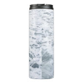 Ozean mit Welle Thermosbecher (Rückseite)