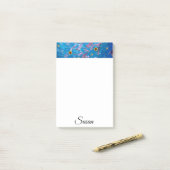 Ozean nach der Aufnahme Post-it Klebezettel (Auf Schreibtisch)