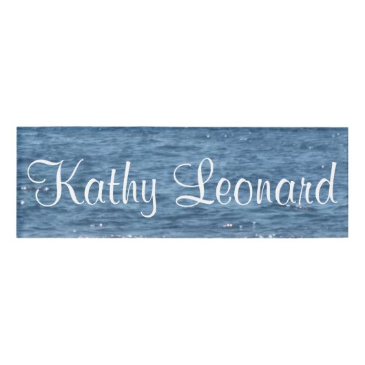 Ozean Namenschild (Vorderseite)