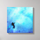 Ozean Oben - lebhafte Leinwand drucksvoll (Vorderseite)