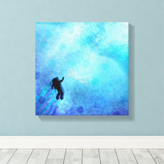 Ozean Oben - lebhafte Leinwand drucksvoll (Insitu (Holzboden))