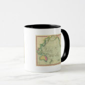 Ozean oder Pazifischer Ozean Tasse (VorderseiteRechts)