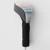 Ozean-Pastellfarben Golf Headcover (angewinkelt)