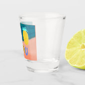 Ozean-Pineapple-Luau Schnapsglas (Rechts)