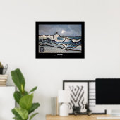 Ozean Poster (Heimbüro)