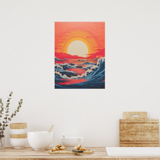 Ozean Poster (Küche)