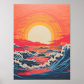 Ozean Poster (Vorne)